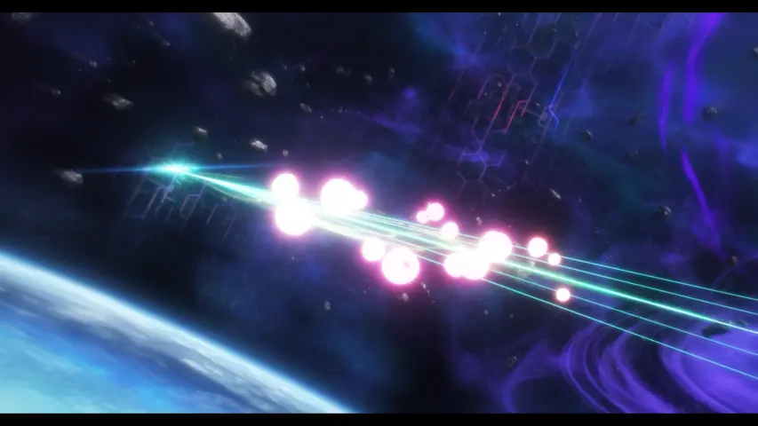 This scene made me wonder if they inspired by Gundam Witch from Mercury